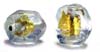 Champa Cut Gold foil beads - click here for large view